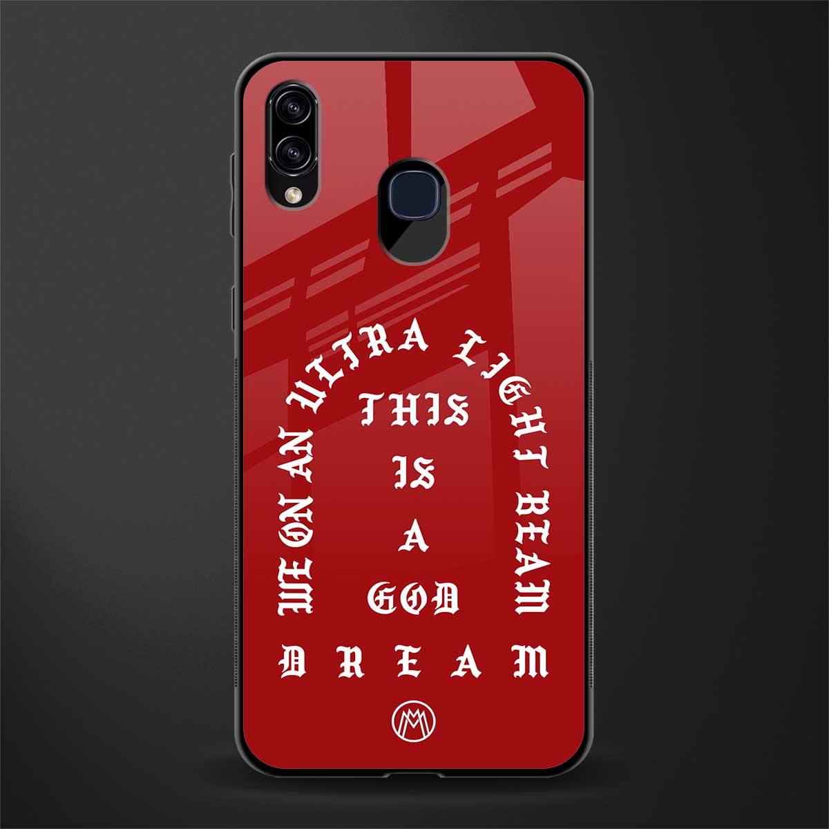 god dream glass case for samsung galaxy a30 image