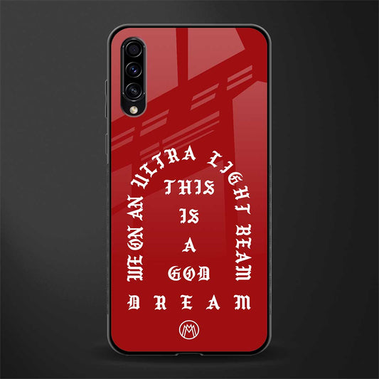 god dream glass case for samsung galaxy a70s image