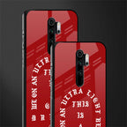god dream glass case for redmi note 8 pro image-2