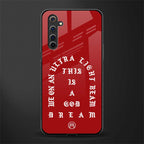 god dream glass case for realme 6 pro image