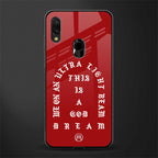 god dream glass case for redmi note 7 image