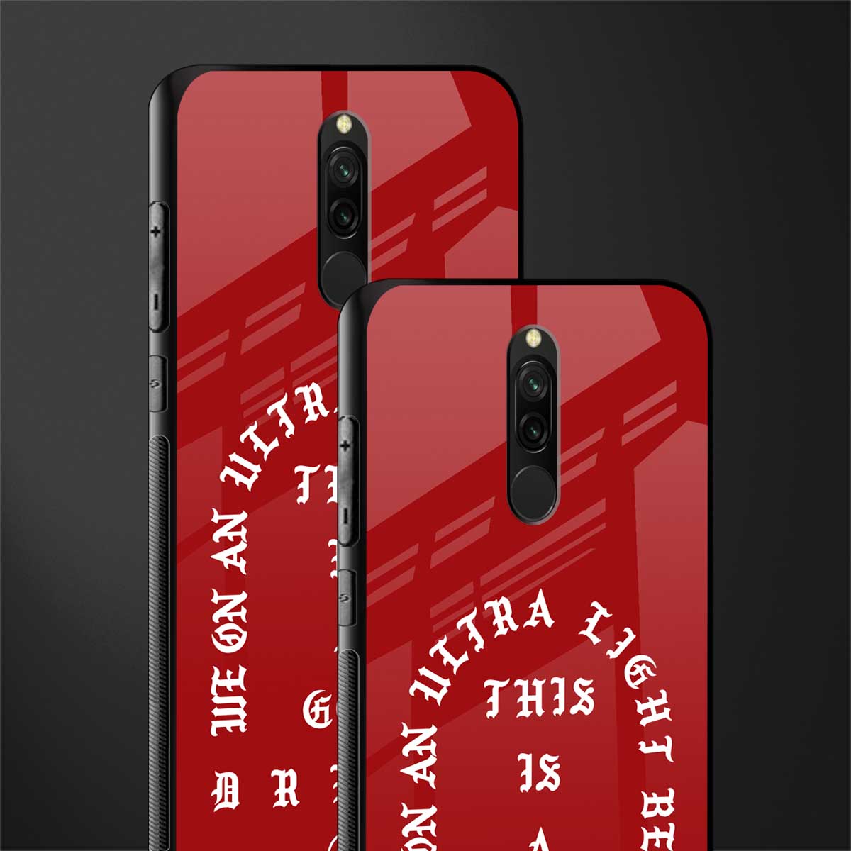 god dream glass case for redmi 8 image-2