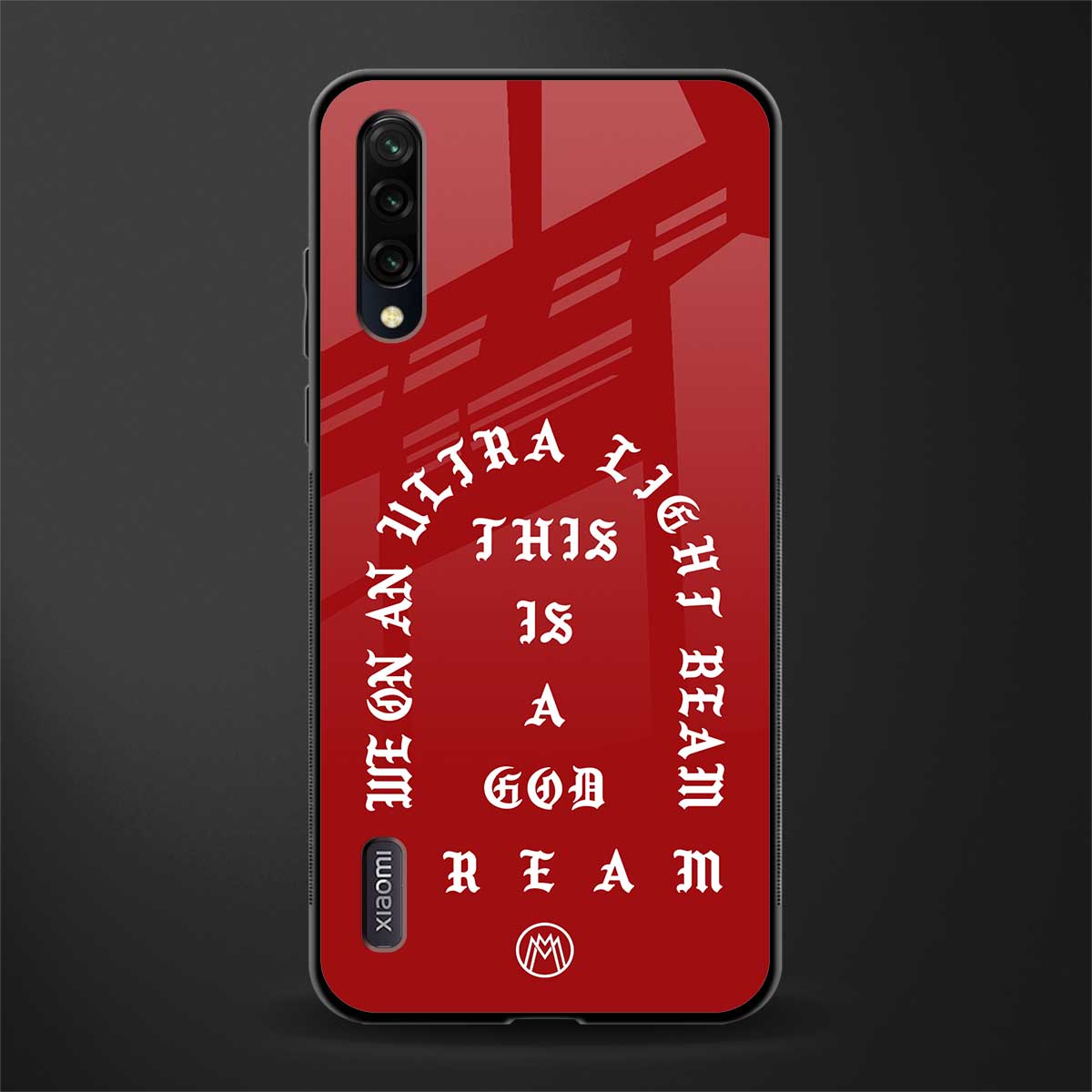 god dream glass case for mi a3 redmi a3 image