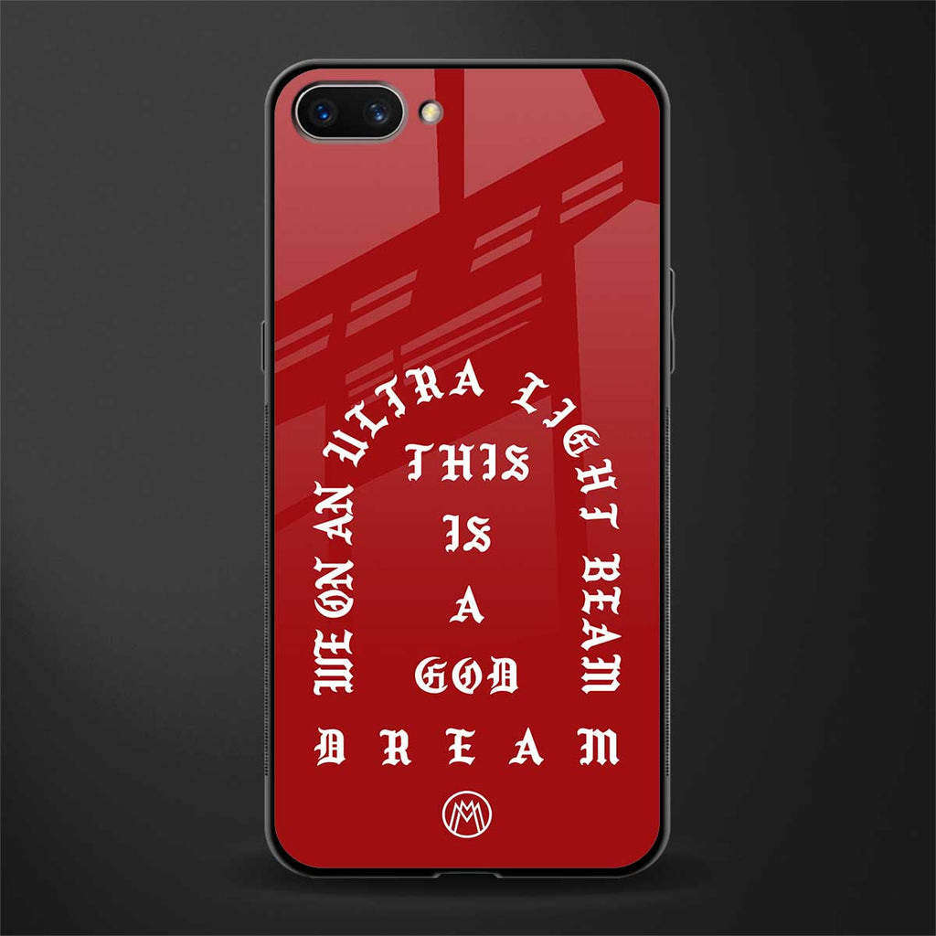 god dream glass case for realme c1 image