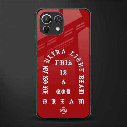 god dream glass case for mi 11 lite image