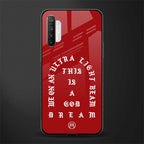 god dream glass case for realme xt image