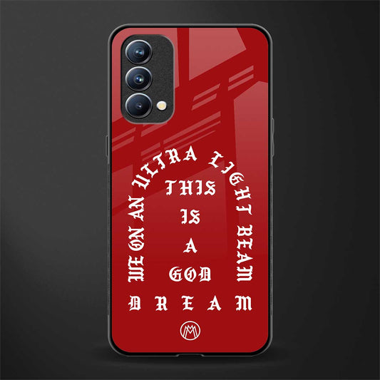 god dream glass case for oppo f19s image