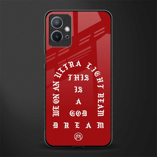 god dream glass case for vivo y75 5g image
