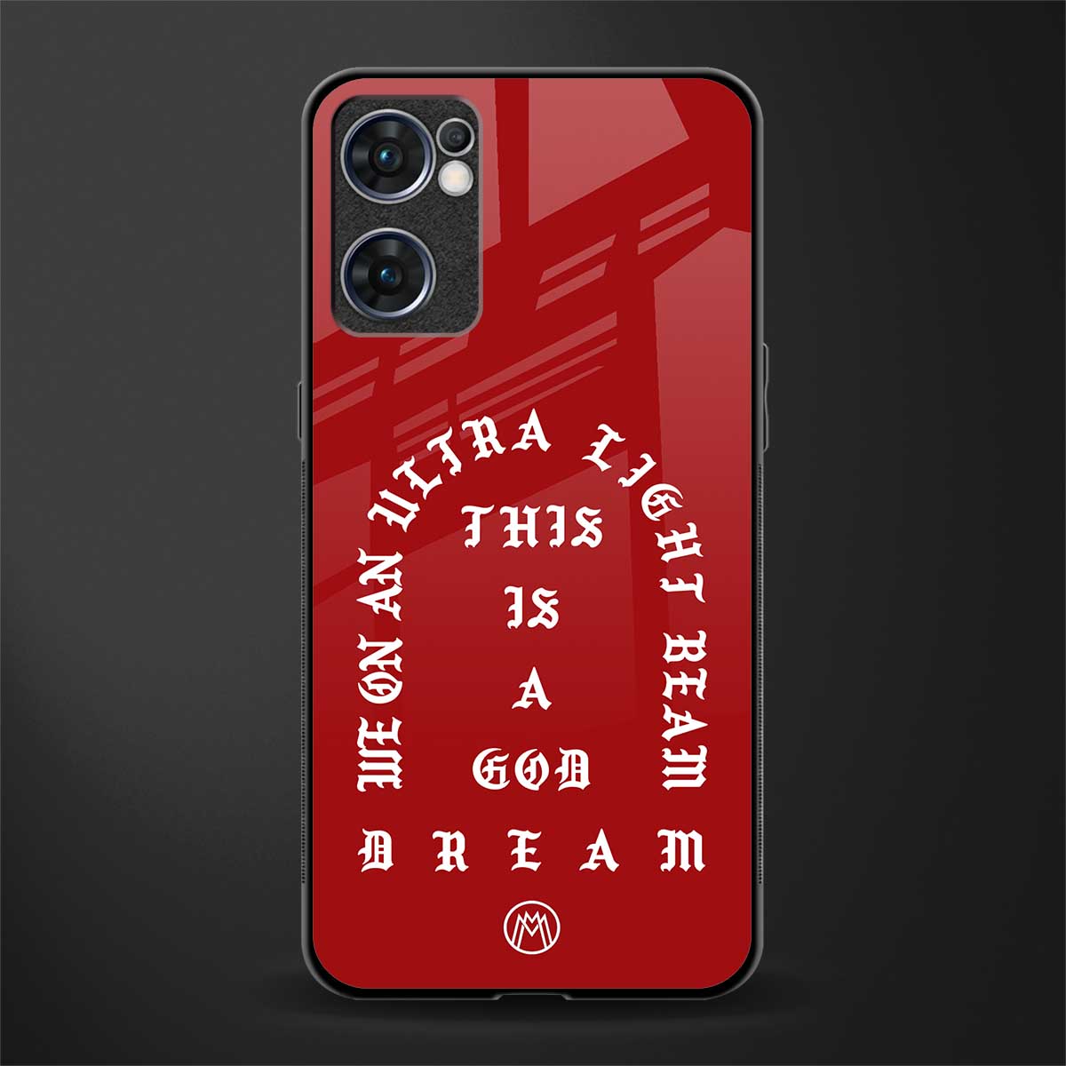 god dream glass case for oppo reno7 5g image