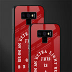 god dream glass case for samsung galaxy note 9 image-2