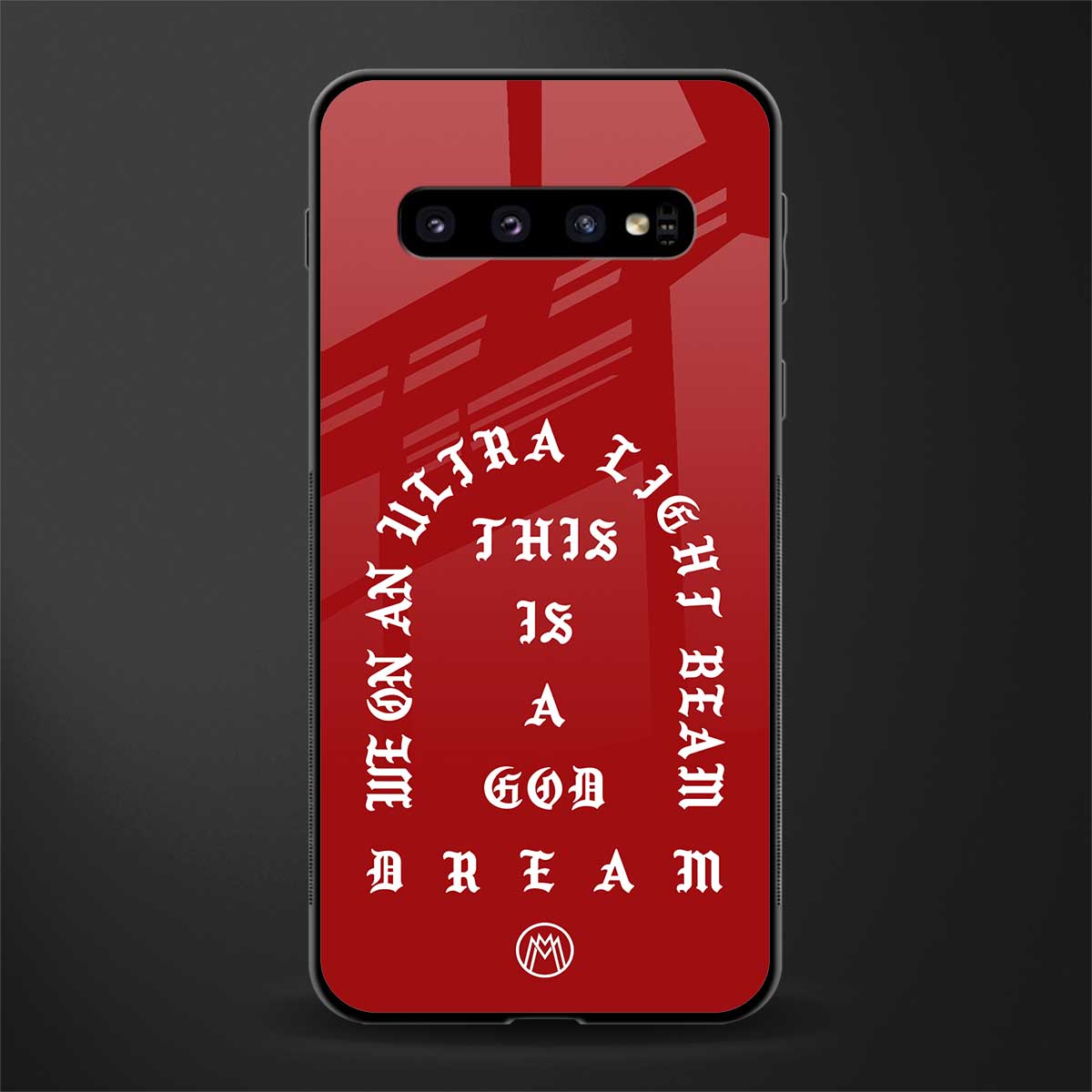 god dream glass case for samsung galaxy s10 plus image