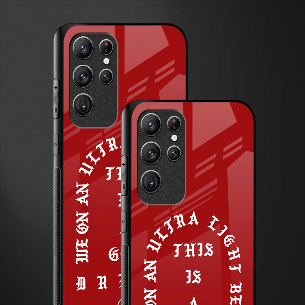 god dream glass case for samsung galaxy s22 ultra 5g image-2