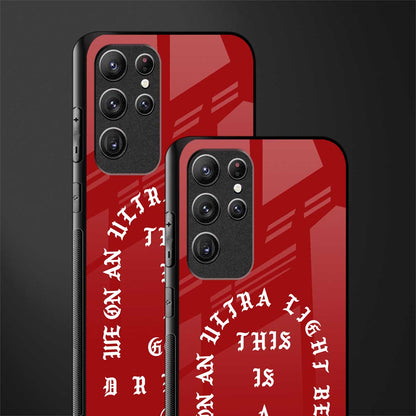 god dream glass case for samsung galaxy s22 ultra 5g image-2