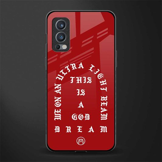 god dream glass case for oneplus nord 2 5g image