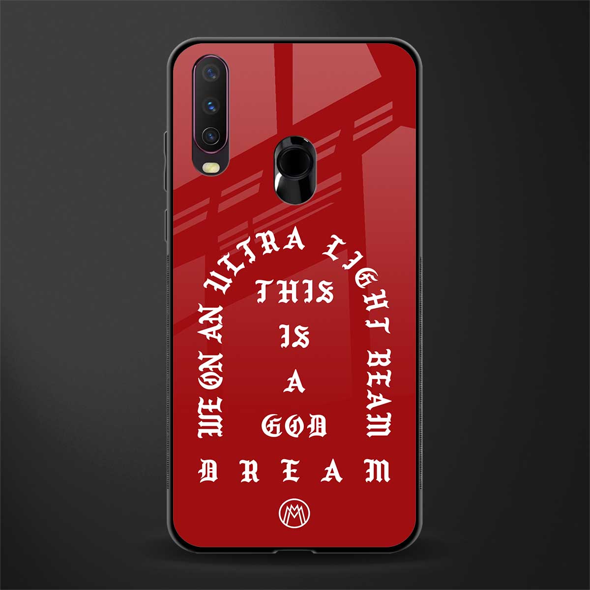 god dream glass case for vivo y17 image