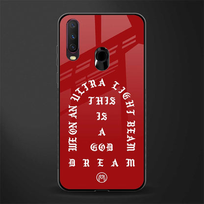 god dream glass case for vivo y17 image