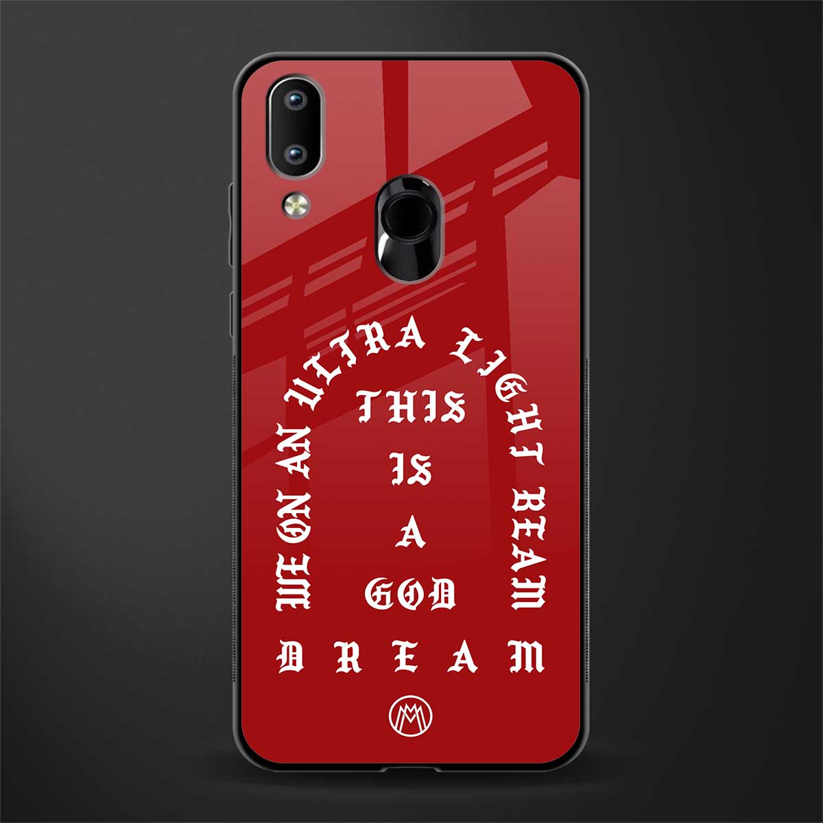 god dream glass case for vivo y91 image