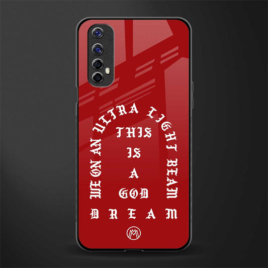 god dream glass case for realme 7 image