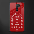 god dream glass case for redmi 9 prime image