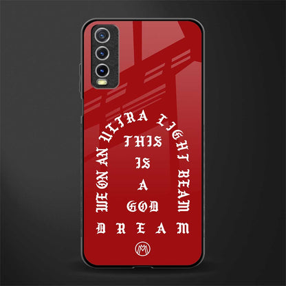 god dream glass case for vivo y12s image