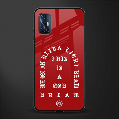 god dream glass case for vivo v17 image