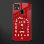 god dream glass case for oppo a15 image
