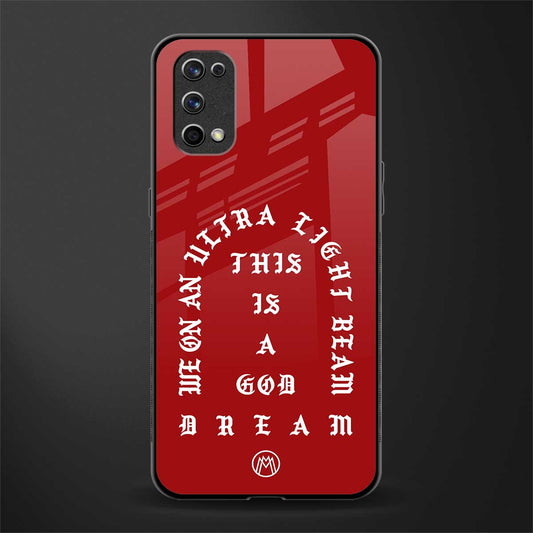 god dream glass case for realme 7 pro image