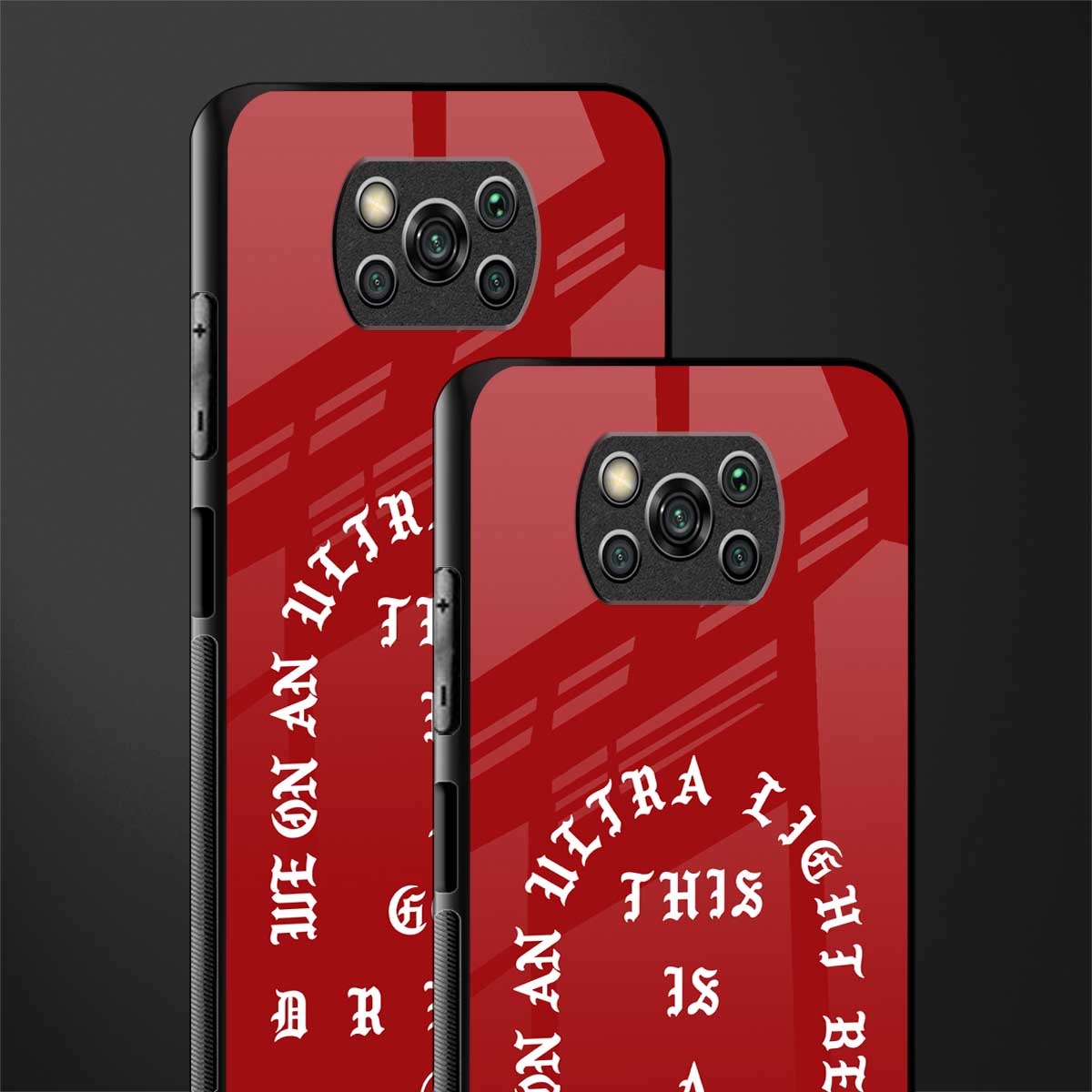 god dream glass case for poco x3 pro image-2