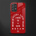 god dream glass case for samsung galaxy a72 image