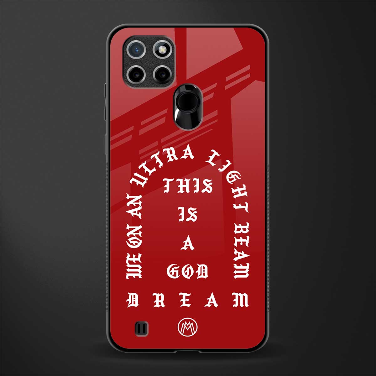 god dream glass case for realme c21 image