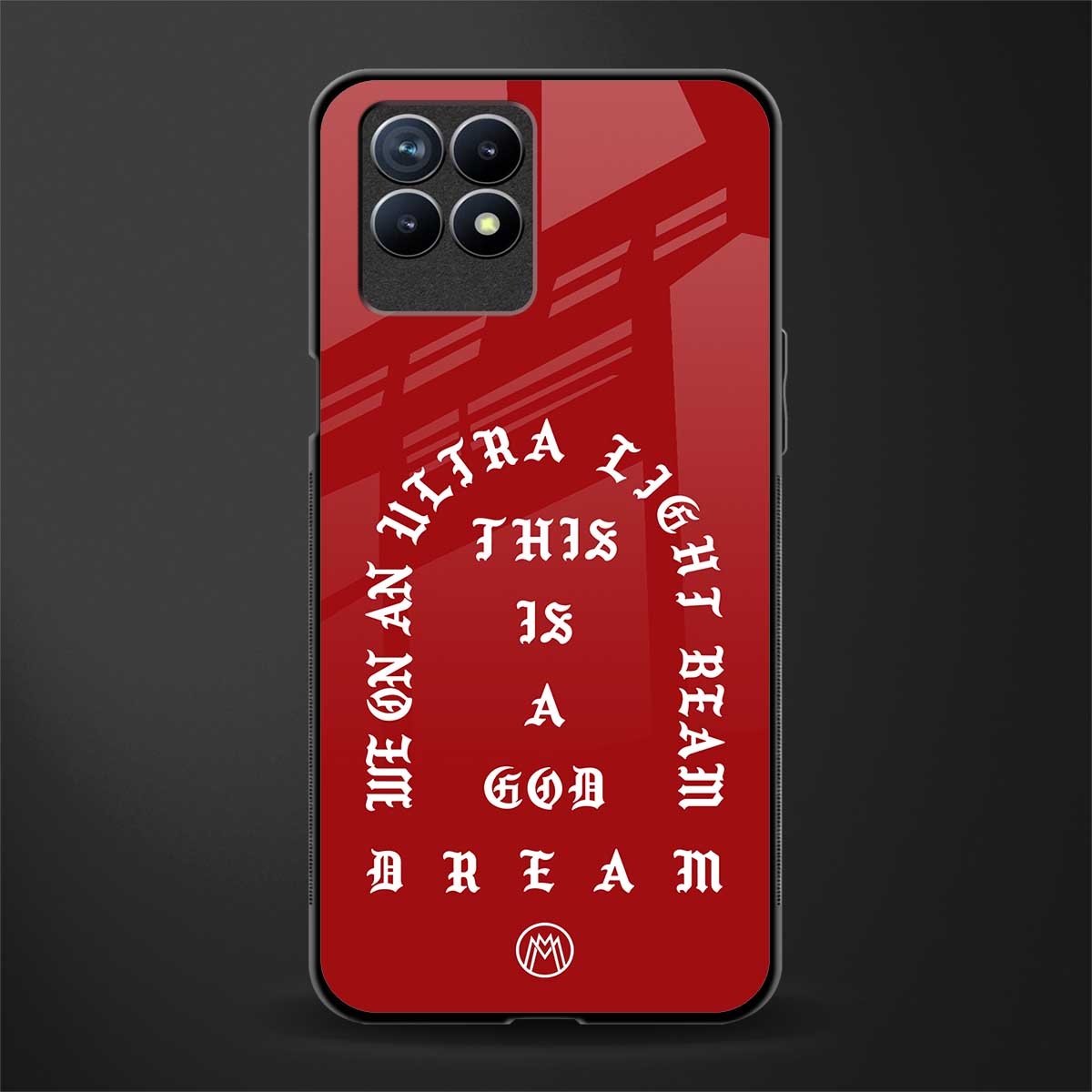 god dream glass case for realme 8i image