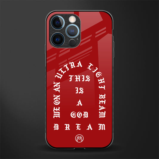 god dream glass case for iphone 12 pro image
