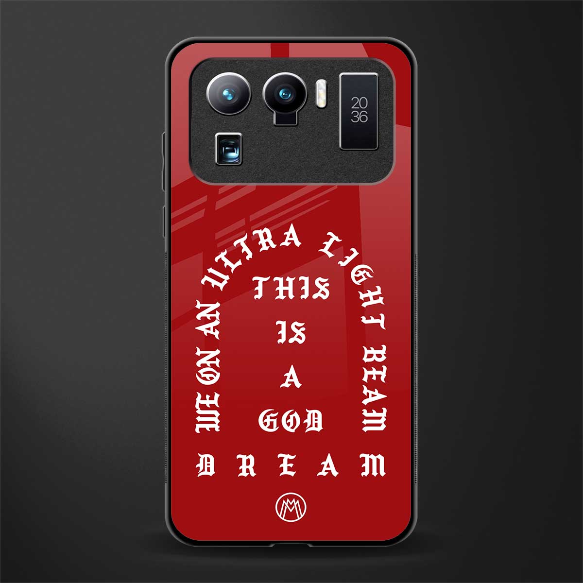 god dream glass case for mi 11 ultra 5g image