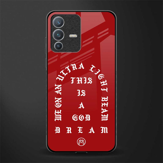 god dream glass case for vivo v23 pro 5g image