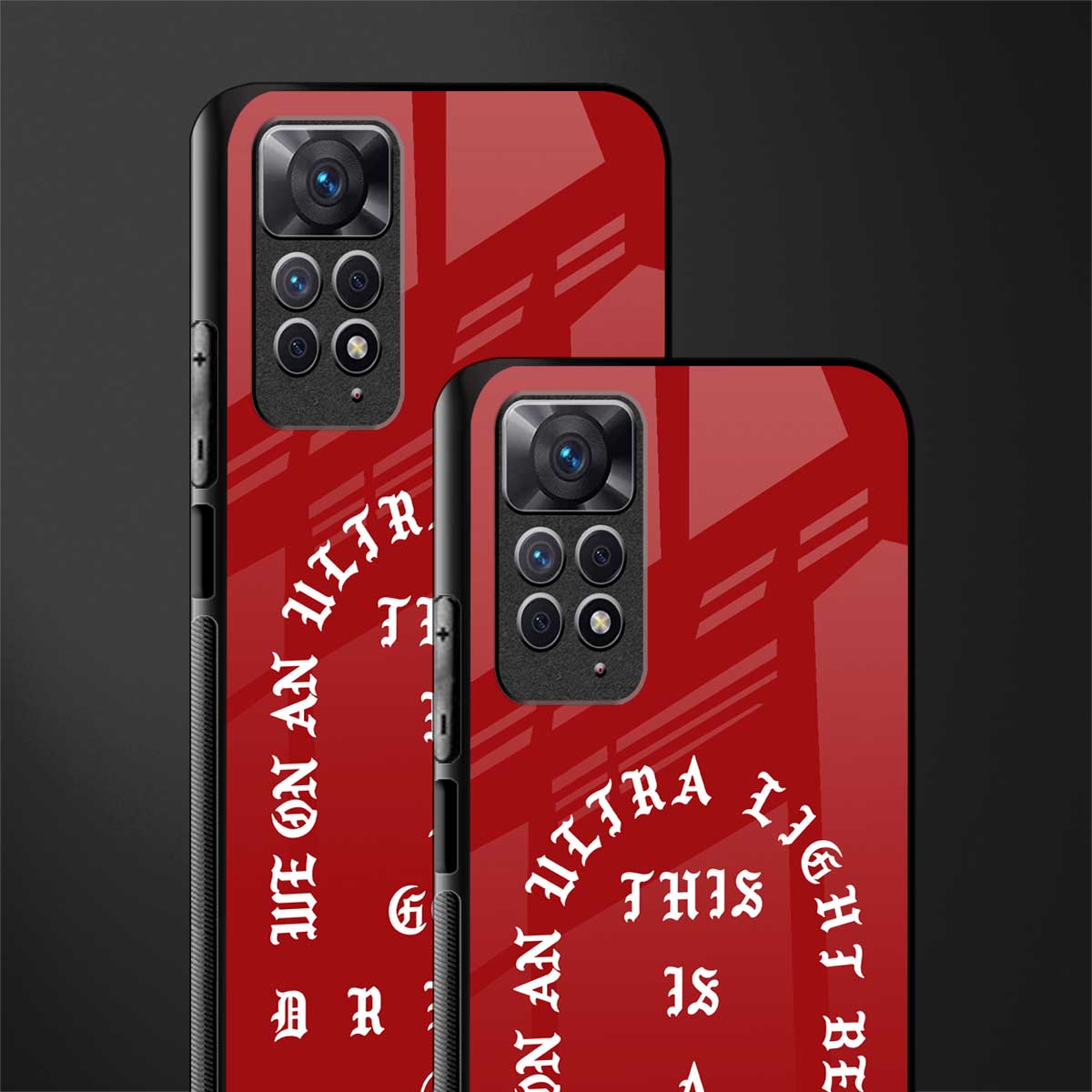 god dream back phone cover | glass case for redmi note 11 pro plus 4g/5g