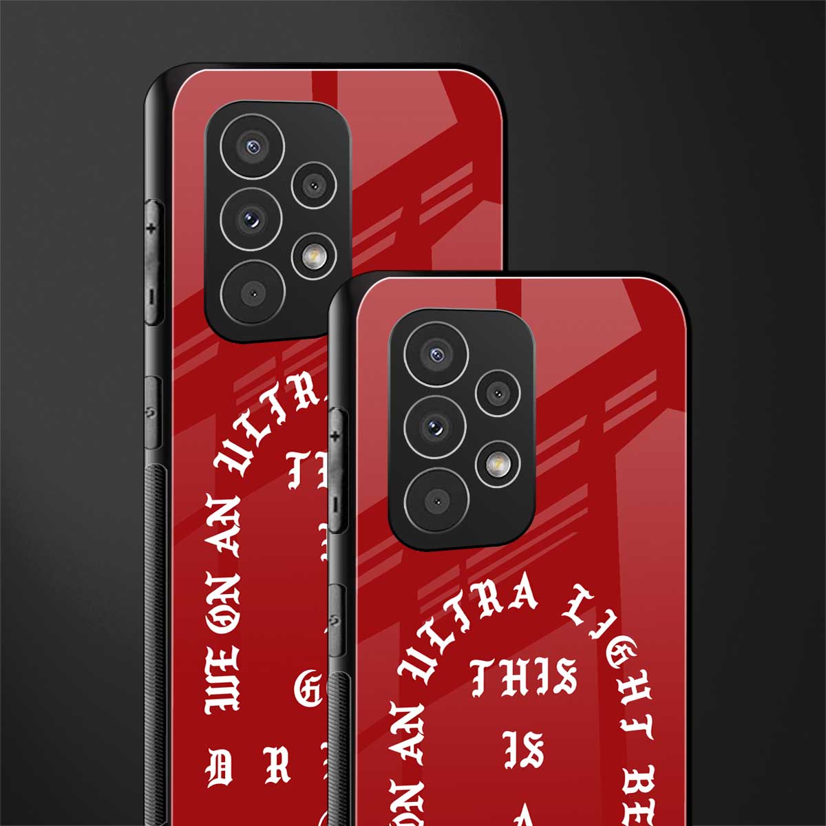 god dream back phone cover | glass case for samsung galaxy a73 5g