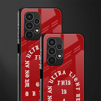 god dream back phone cover | glass case for samsung galaxy a13 4g