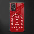 god dream back phone cover | glass case for samsung galaxy a13 4g