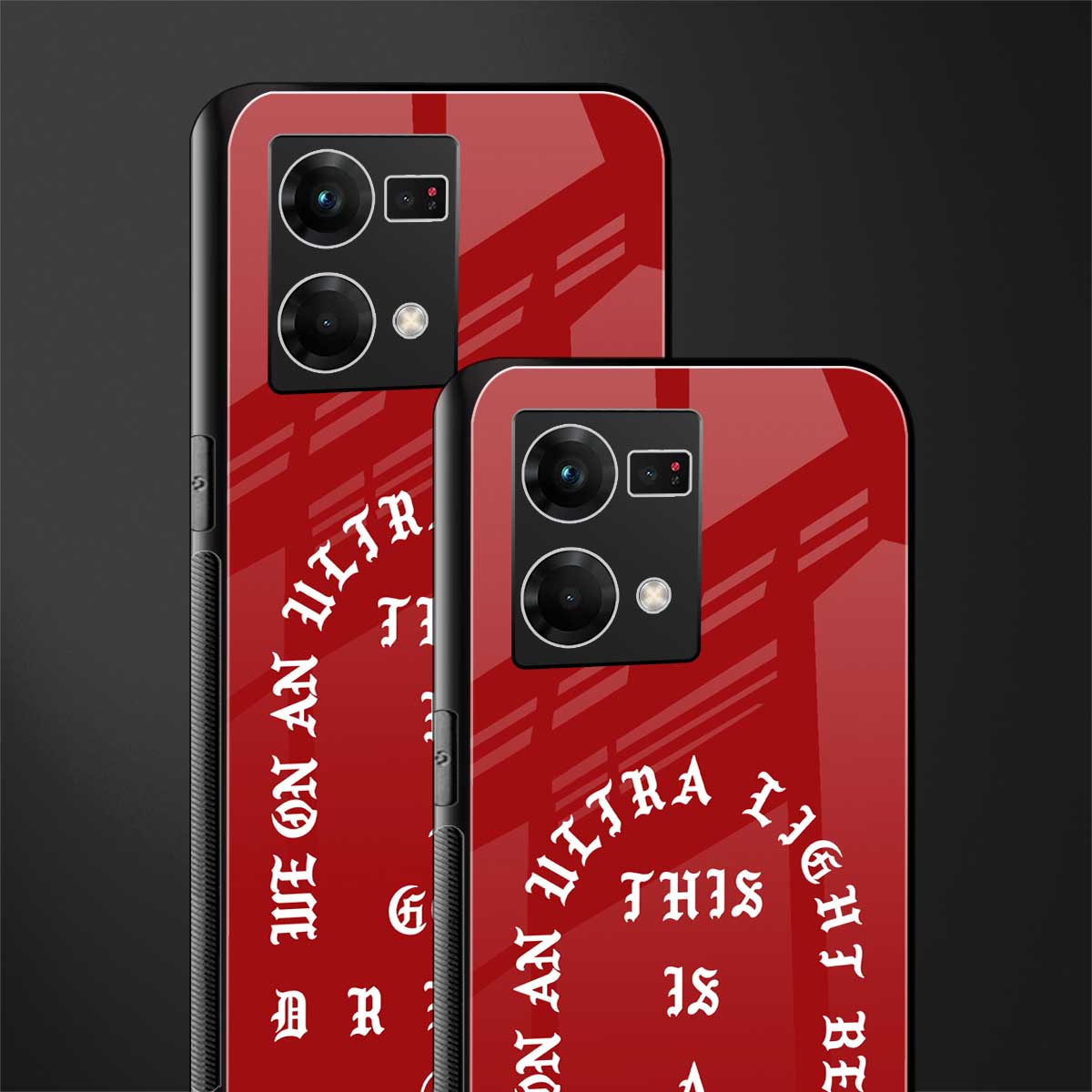 god dream back phone cover | glass case for oppo f21 pro 4g