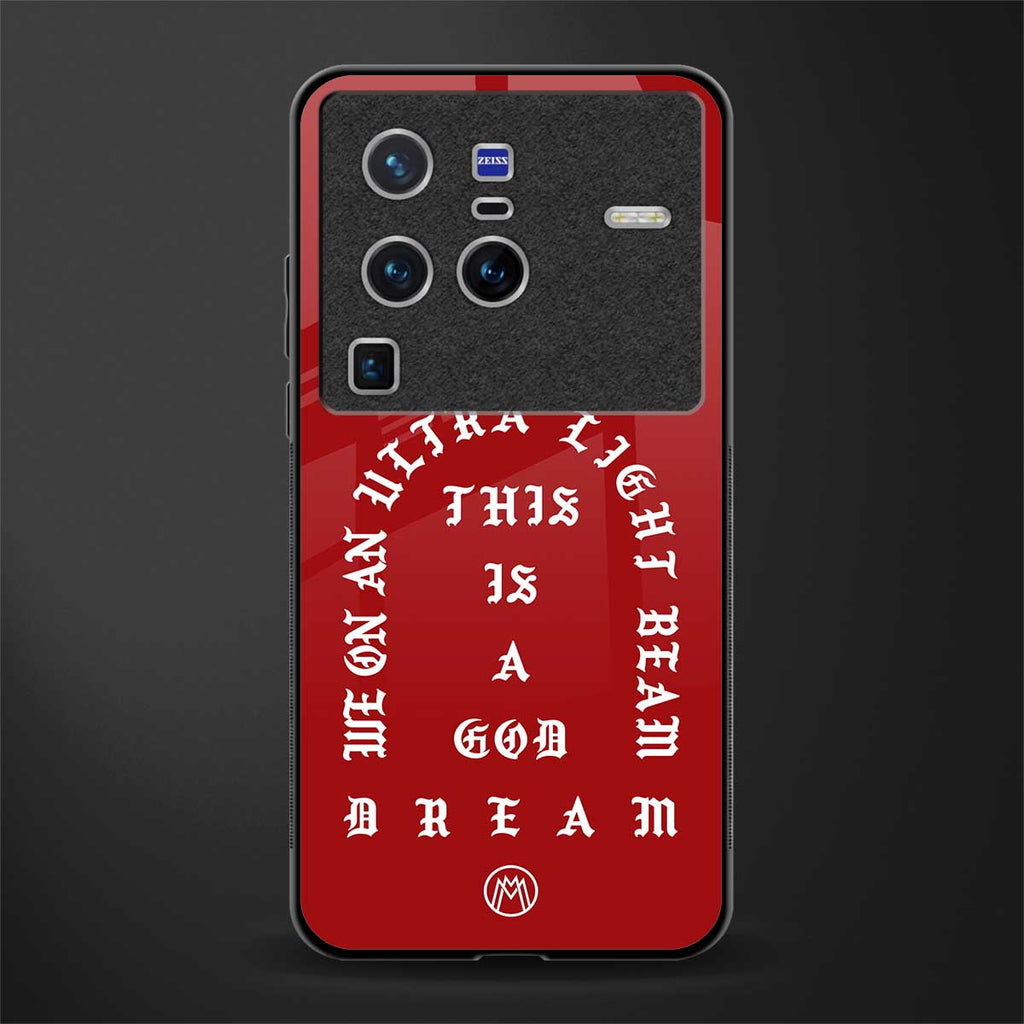 god dream glass case for vivo x80 pro 5g image