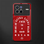 god dream glass case for vivo x80 image
