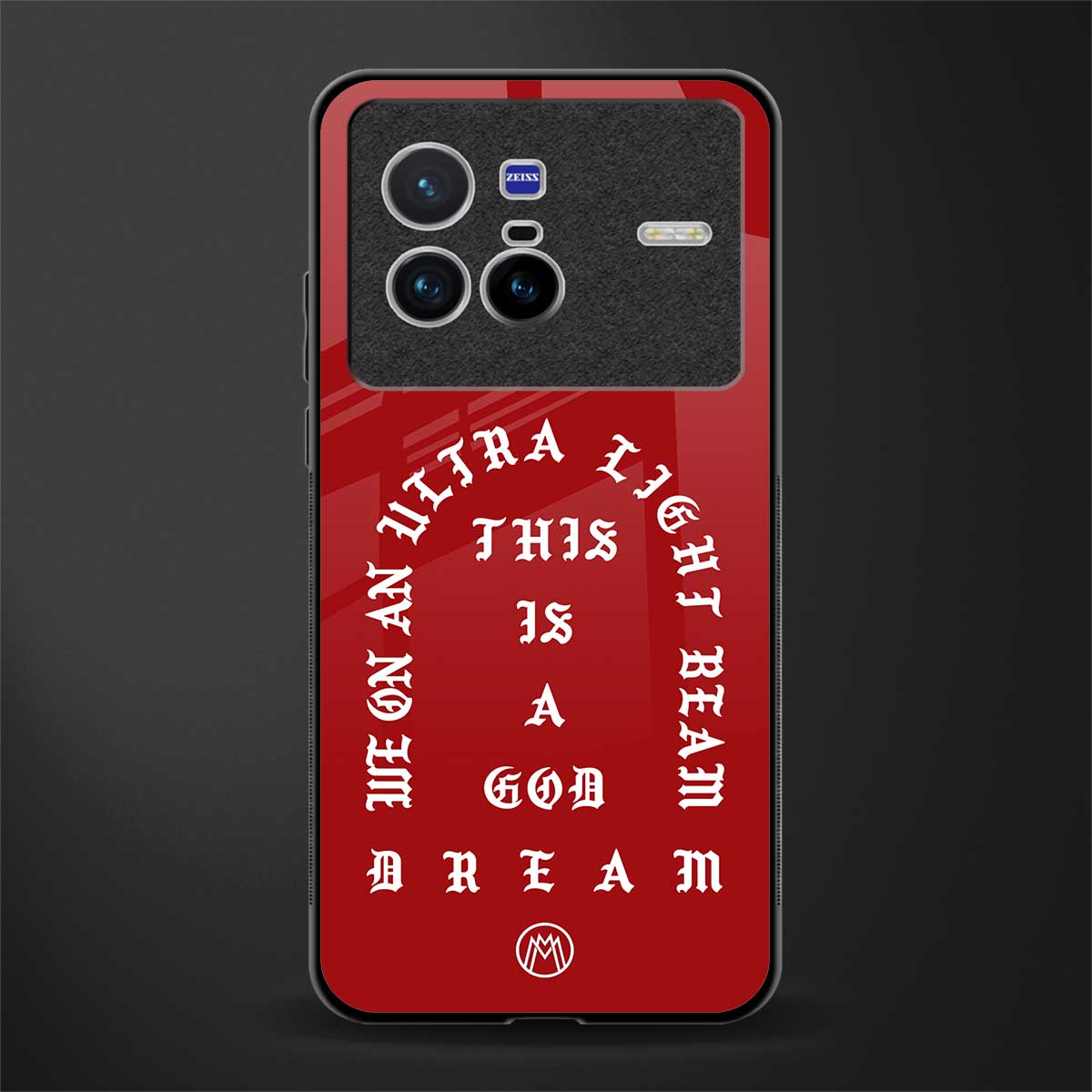 god dream glass case for vivo x80 image
