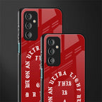 god dream back phone cover | glass case for samsung galaxy f23 5g