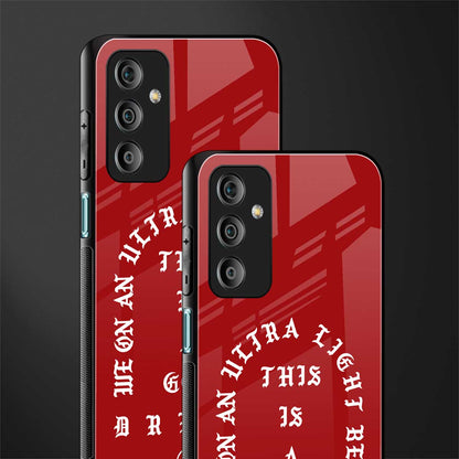 god dream back phone cover | glass case for samsung galaxy f23 5g