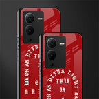 god dream back phone cover | glass case for vivo v25 pro 5g