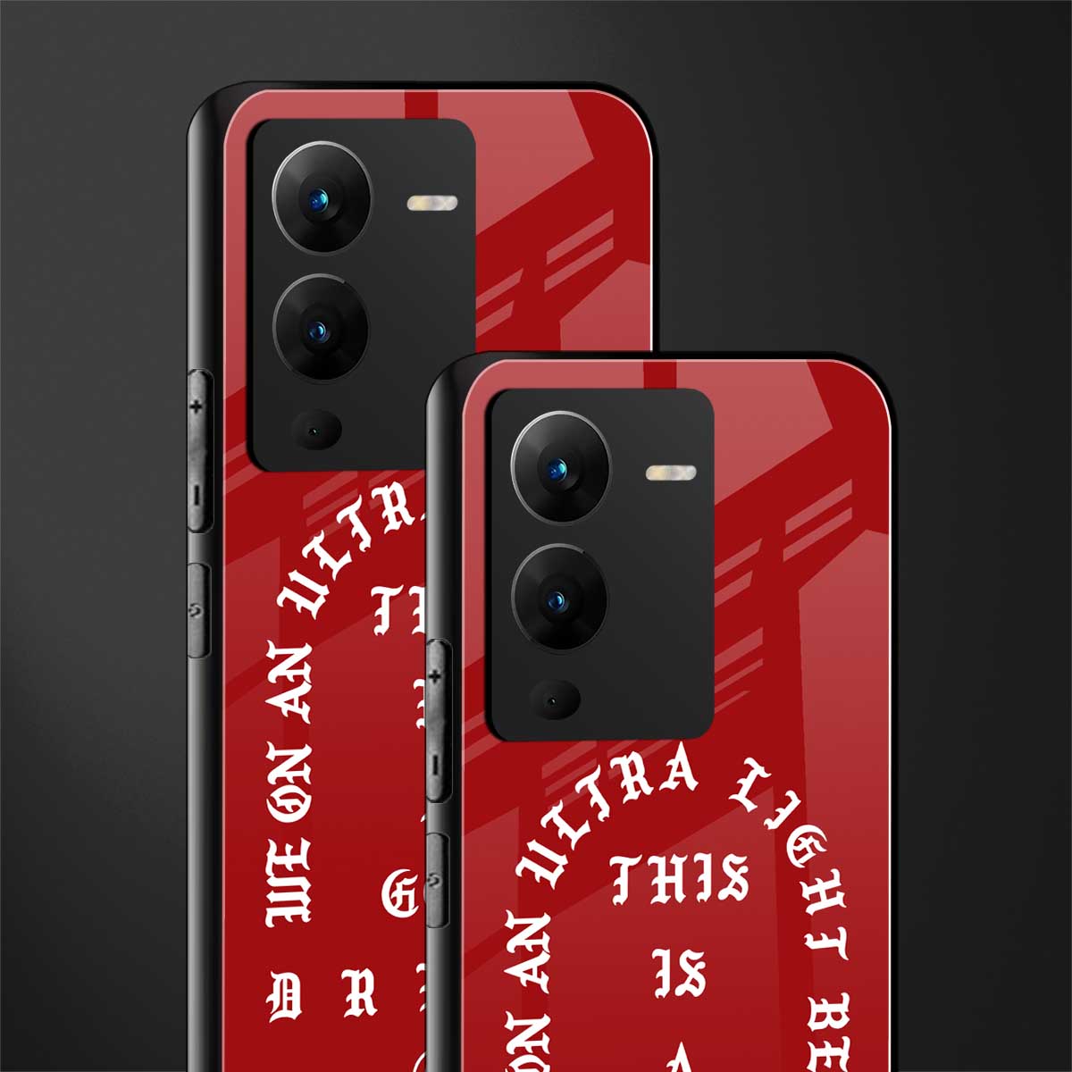 god dream back phone cover | glass case for vivo v25 pro 5g