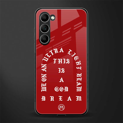 god dream glass case for phone case | glass case for samsung galaxy s23