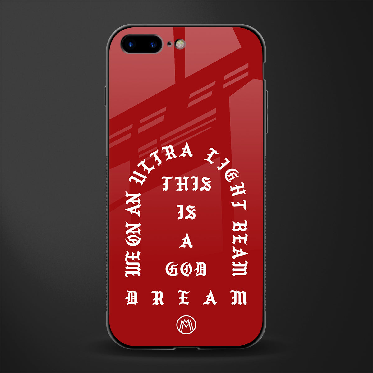god dream glass case for iphone 8 plus image