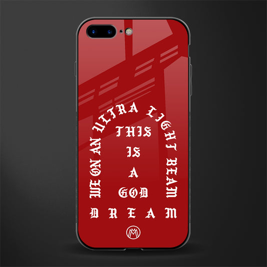 god dream glass case for iphone 8 plus image