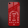 god dream glass case for iphone se 2020 image